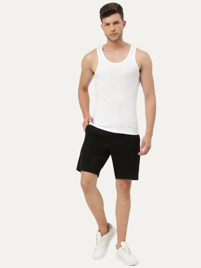 Twin Skin Organic Bamboo Vest - Comfort Fit (Pack Of 1)