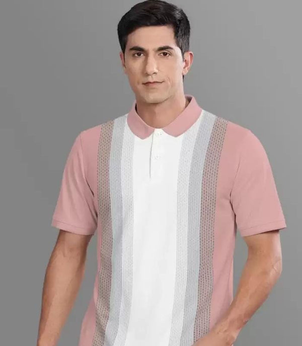 Regular Fit Checked Polo T-Shirt